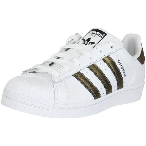 adidas superstar damen schwarz weiß gold|Adidas Superstar Women .